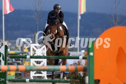 Reiten. EPP Grand Prix. Luis Jobst (GER). Reiterhof Stueckler. St. Margarethen im Lavanttal, am 9.4.2023.
Foto: Kuess


---
pressefotos, pressefotografie, kuess, qs, qspictures, sport, bild, bilder, bilddatenbank