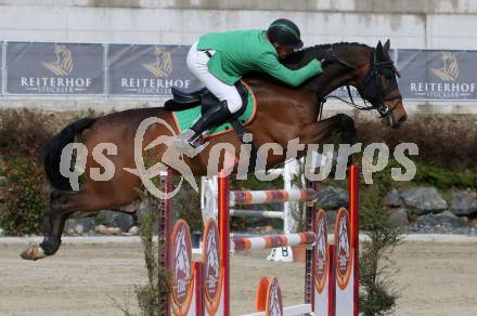 Reiten. EPP Grand Prix. Gerfried Puck. Reiterhof Stueckler. St. Margarethen im Lavanttal, am 9.4.2023.
Foto: Kuess


---
pressefotos, pressefotografie, kuess, qs, qspictures, sport, bild, bilder, bilddatenbank