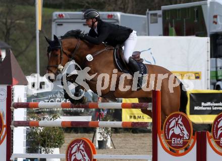 Reiten. EPP Grand Prix. Luis Jobst (GER). Reiterhof Stueckler. St. Margarethen im Lavanttal, am 9.4.2023.
Foto: Kuess


---
pressefotos, pressefotografie, kuess, qs, qspictures, sport, bild, bilder, bilddatenbank