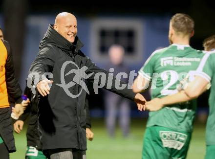 Fussball. Regionalliga. Treibach gegen DSV Leoben.  Jubel Carsten Jancker  (Leoben). Treibach, 21.4.2023.
Foto: Kuess


---
pressefotos, pressefotografie, kuess, qs, qspictures, sport, bild, bilder, bilddatenbank