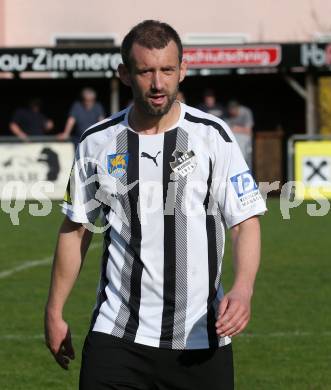 Fussball. Kaerntner Liga. Bleiburg gegen ATSV Wolfsberg.  Spielertrainer Patrick Paul Oswaldi  (Bleiburg). Bleiburg 22.4.2023.
Foto: Kuess


---
pressefotos, pressefotografie, kuess, qs, qspictures, sport, bild, bilder, bilddatenbank