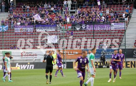 Fussball Bundesliga. SK Austria Klagenfurt gegen SK Rapid Wien. Fans  (Klagenfurt). Klagenfurt, am 3.6.2023.
Foto: Kuess
---
pressefotos, pressefotografie, kuess, qs, qspictures, sport, bild, bilder, bilddatenbank