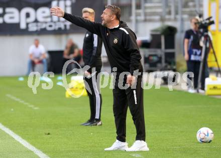 Fussball Bundesliga. SK Austria Klagenfurt gegen SK Rapid Wien.  Trainer Zoran Barisic  (Rapid).  Klagenfurt, am 3.6.2023.
Foto: Kuess
---
pressefotos, pressefotografie, kuess, qs, qspictures, sport, bild, bilder, bilddatenbank