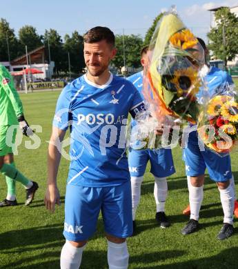 Fussball KFV Cup. SAK gegen Dellach/Gail. Darjan Aleksic   (SAK). Klagenfurt, am 17.6.2023.
Foto: Kuess



---
pressefotos, pressefotografie, kuess, qs, qspictures, sport, bild, bilder, bilddatenbank