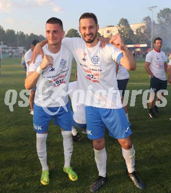 Fussball KFV Cup. SAK gegen Dellach/Gail. Zoran Vukovic, Patrick Lausegger  (SAK). Klagenfurt, am 17.6.2023.
Foto: Kuess



---
pressefotos, pressefotografie, kuess, qs, qspictures, sport, bild, bilder, bilddatenbank