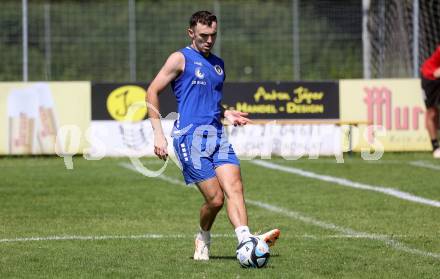 Fussball Bundesliga. Training SK Austria Klagenfurt.  Andrew Irving . Viktring, am 26.4.2023.
Foto: Kuess



---
pressefotos, pressefotografie, kuess, qs, qspictures, sport, bild, bilder, bilddatenbank