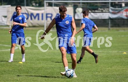 Fussball Bundesliga. Training SK Austria Klagenfurt. Patrick Hasenhuettl  . Viktring, am 26.4.2023.
Foto: Kuess



---
pressefotos, pressefotografie, kuess, qs, qspictures, sport, bild, bilder, bilddatenbank