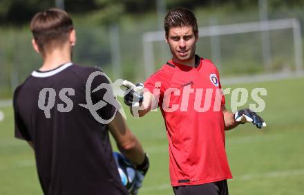 Fussball Bundesliga. Training SK Austria Klagenfurt.   Tormanntrainer Marc Lamberger. Viktring, am 26.4.2023.
Foto: Kuess



---
pressefotos, pressefotografie, kuess, qs, qspictures, sport, bild, bilder, bilddatenbank