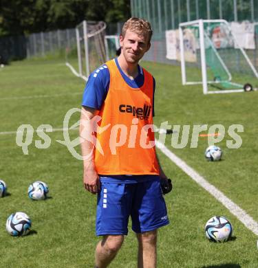 Fussball Bundesliga. Training SK Austria Klagenfurt.  Christopher Cvetko . Viktring, am 26.4.2023.
Foto: Kuess



---
pressefotos, pressefotografie, kuess, qs, qspictures, sport, bild, bilder, bilddatenbank