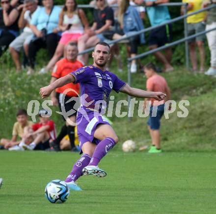 Fussball Bundesliga Testspiel. DSG/ATUS Ferlach gegen SK Austria Klagenfurt.  Turgay Gemicibasi (Austria KLagenfurt). Ferlach, am 30.6.2023.
Foto: Kuess



---
pressefotos, pressefotografie, kuess, qs, qspictures, sport, bild, bilder, bilddatenbank