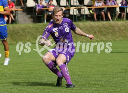 Fussball Bundesliga Testspiel. DSG/ATUS Ferlach gegen SK Austria Klagenfurt. Christopher Cvetko (Austria KLagenfurt). Ferlach, am 30.6.2023.
Foto: Kuess



---
pressefotos, pressefotografie, kuess, qs, qspictures, sport, bild, bilder, bilddatenbank