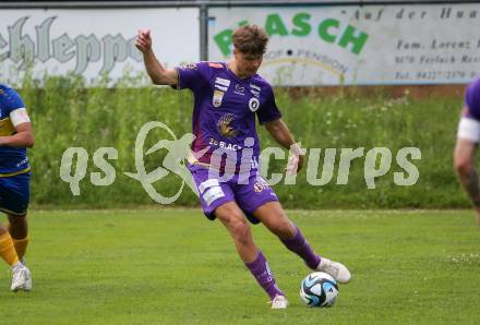 Fussball Bundesliga Testspiel. DSG/ATUS Ferlach gegen SK Austria Klagenfurt.  Jannik Robatsch (Austria KLagenfurt). Ferlach, am 30.6.2023.
Foto: Kuess



---
pressefotos, pressefotografie, kuess, qs, qspictures, sport, bild, bilder, bilddatenbank