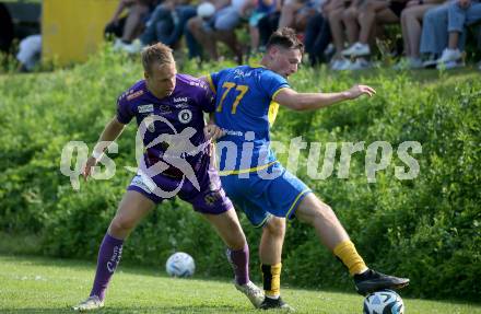 Fussball Bundesliga Testspiel. DSG/ATUS Ferlach gegen SK Austria Klagenfurt.   Florian Jaritz (Austria KLagenfurt). Ferlach, am 30.6.2023.
Foto: Kuess



---
pressefotos, pressefotografie, kuess, qs, qspictures, sport, bild, bilder, bilddatenbank