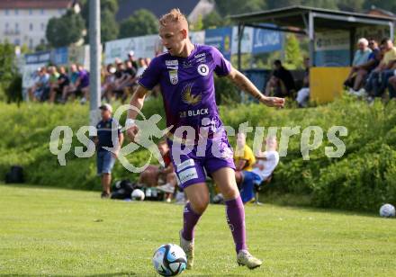 Fussball Bundesliga Testspiel. DSG/ATUS Ferlach gegen SK Austria Klagenfurt. Florian Jaritz (Austria KLagenfurt). Ferlach, am 30.6.2023.
Foto: Kuess



---
pressefotos, pressefotografie, kuess, qs, qspictures, sport, bild, bilder, bilddatenbank