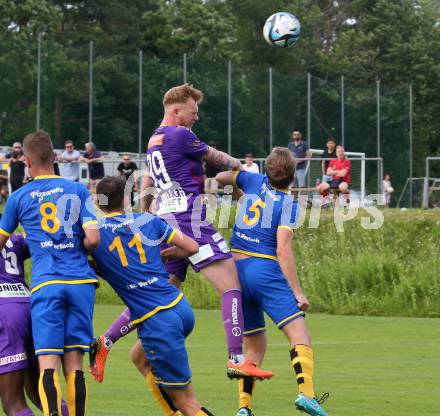 Fussball Bundesliga Testspiel. DSG/ATUS Ferlach gegen SK Austria Klagenfurt. Jonas Arweiler (Austria KLagenfurt). Ferlach, am 30.6.2023.
Foto: Kuess



---
pressefotos, pressefotografie, kuess, qs, qspictures, sport, bild, bilder, bilddatenbank