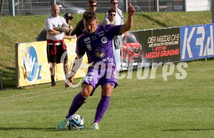 Fussball Bundesliga. Testspiel. ATSV Wolfsberg gegen SK Austria KLagenfurt.  Christopher Wernitznig  (KLagenfurt). Wolfsberg, am 4.7.2023.
Foto: Kuess



---
pressefotos, pressefotografie, kuess, qs, qspictures, sport, bild, bilder, bilddatenbank