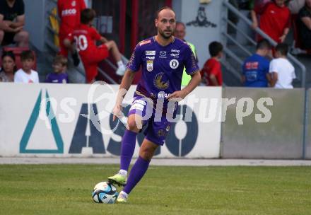 Fussball Bundesliga. Testspiel. ATSV Wolfsberg gegen SK Austria KLagenfurt.  Rico Benatelli  (KLagenfurt). Wolfsberg, am 4.7.2023.
Foto: Kuess



---
pressefotos, pressefotografie, kuess, qs, qspictures, sport, bild, bilder, bilddatenbank