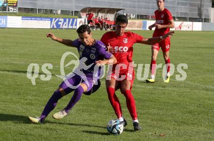 Fussball Bundesliga. Testspiel. ATSV Wolfsberg gegen SK Austria KLagenfurt.   SEbastian Guerra Soto (KLagenfurt). Wolfsberg, am 4.7.2023.
Foto: Kuess



---
pressefotos, pressefotografie, kuess, qs, qspictures, sport, bild, bilder, bilddatenbank