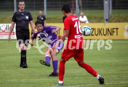 Fussball Bundesliga. Testspiel. ATSV Wolfsberg gegen SK Austria KLagenfurt. Bego Kujrakovic   (KLagenfurt). Wolfsberg, am 4.7.2023.
Foto: Kuess



---
pressefotos, pressefotografie, kuess, qs, qspictures, sport, bild, bilder, bilddatenbank