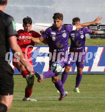 Fussball Bundesliga. Testspiel. ATSV Wolfsberg gegen SK Austria KLagenfurt.  Thorsten Mahrer  (KLagenfurt). Wolfsberg, am 4.7.2023.
Foto: Kuess



---
pressefotos, pressefotografie, kuess, qs, qspictures, sport, bild, bilder, bilddatenbank