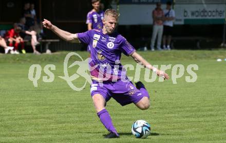 Fussball Bundesliga. Testspiel. Sk Austria KLagenfurt gegen Liefering. Christopher Cvetko (Austria). Gmuend, am 7.7. 2023.
Foto: Kuess



---
pressefotos, pressefotografie, kuess, qs, qspictures, sport, bild, bilder, bilddatenbank