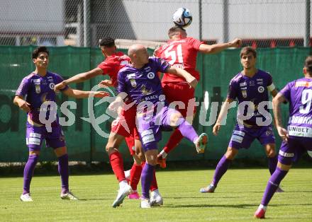 Fussball Bundesliga. Testspiel. Sk Austria KLagenfurt gegen Liefering. Nicolas Wimmer (Austria). Gmuend, am 7.7. 2023.
Foto: Kuess



---
pressefotos, pressefotografie, kuess, qs, qspictures, sport, bild, bilder, bilddatenbank