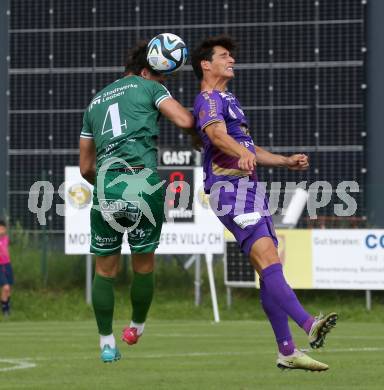 Fussball Testspiel. SK Austria Klagenfurt gegen Leoben. Sebastian Guerra Soto (Klagenfurt). Glanegg, am 11.7.2023.
Foto: Kuess



---
pressefotos, pressefotografie, kuess, qs, qspictures, sport, bild, bilder, bilddatenbank