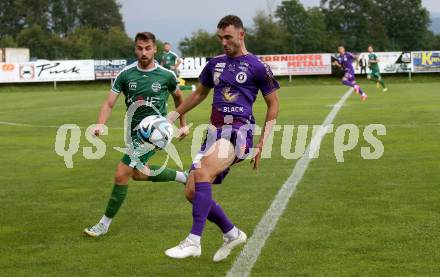 Fussball Testspiel. SK Austria Klagenfurt gegen Leoben.  Andrew Irving(Klagenfurt). Glanegg, am 11.7.2023.
Foto: Kuess



---
pressefotos, pressefotografie, kuess, qs, qspictures, sport, bild, bilder, bilddatenbank