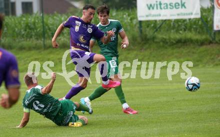 Fussball Testspiel. SK Austria Klagenfurt gegen Leoben. Sinan Karweina (Klagenfurt). Glanegg, am 11.7.2023.
Foto: Kuess



---
pressefotos, pressefotografie, kuess, qs, qspictures, sport, bild, bilder, bilddatenbank