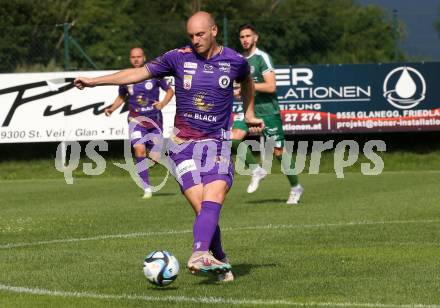 Fussball Testspiel. SK Austria Klagenfurt gegen Leoben.  Nicolas Wimmer (Klagenfurt). Glanegg, am 11.7.2023.
Foto: Kuess



---
pressefotos, pressefotografie, kuess, qs, qspictures, sport, bild, bilder, bilddatenbank