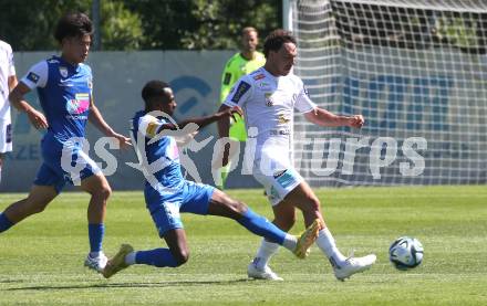 Fussball Testspiel. SK Austria Klagenfurt gegen SKN St. Poelten. Simon Straudi (Klagenfurt). Welzenegg, am 15.7.2023.
Foto: Kuess
---
pressefotos, pressefotografie, kuess, qs, qspictures, sport, bild, bilder, bilddatenbank