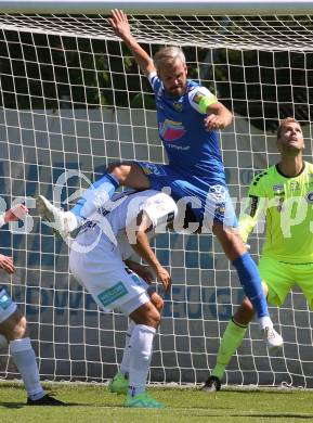 Fussball Testspiel. SK Austria Klagenfurt gegen SKN St. Poelten.  Thorsten Mahrer  (Klagenfurt). Welzenegg, am 15.7.2023.
Foto: Kuess



---
pressefotos, pressefotografie, kuess, qs, qspictures, sport, bild, bilder, bilddatenbank