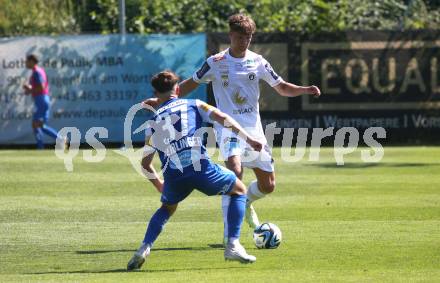 Fussball Testspiel. SK Austria Klagenfurt gegen SKN St. Poelten. Jannik Robatsch(Klagenfurt). Welzenegg, am 15.7.2023.
Foto: Kuess
---
pressefotos, pressefotografie, kuess, qs, qspictures, sport, bild, bilder, bilddatenbank