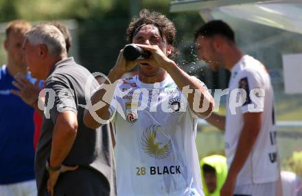 Fussball Testspiel. SK Austria Klagenfurt gegen SKN St. Poelten.   Simon Straudi (Klagenfurt). Welzenegg, am 15.7.2023.
Foto: Kuess



---
pressefotos, pressefotografie, kuess, qs, qspictures, sport, bild, bilder, bilddatenbank