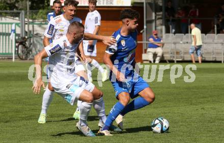 Fussball Testspiel. SK Austria Klagenfurt gegen SKN St. Poelten.  Turgay Gemicibasi  (Klagenfurt). Welzenegg, am 15.7.2023.
Foto: Kuess



---
pressefotos, pressefotografie, kuess, qs, qspictures, sport, bild, bilder, bilddatenbank