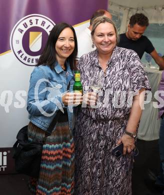 Fussball Bundesliga. Kick off, SK Austria KLagenfurt.  Daniela Mayr-Koren . KLagenfurt, am 18.7.2023.
Foto: Kuess



---
pressefotos, pressefotografie, kuess, qs, qspictures, sport, bild, bilder, bilddatenbank