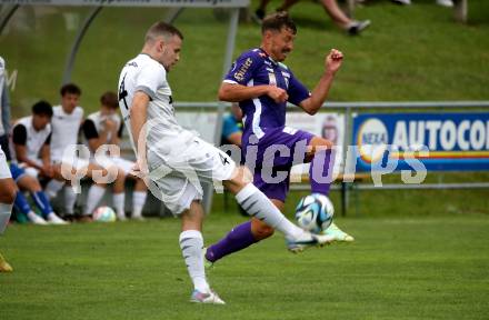 Fussball Bundesliga. Testspiel. ASKOE Koettmannsdorf gegen SK Austria Klagenfurt. Christopher Wernitznig (Austria KLagenfurt). Koettmannsdorf, am 19.7.2023.
Foto: Kuess



---
pressefotos, pressefotografie, kuess, qs, qspictures, sport, bild, bilder, bilddatenbank