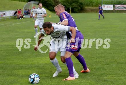 Fussball Bundesliga. Testspiel. ASKOE Koettmannsdorf gegen SK Austria Klagenfurt. Florian Jaritz (Austria KLagenfurt). Koettmannsdorf, am 19.7.2023.
Foto: Kuess



---
pressefotos, pressefotografie, kuess, qs, qspictures, sport, bild, bilder, bilddatenbank