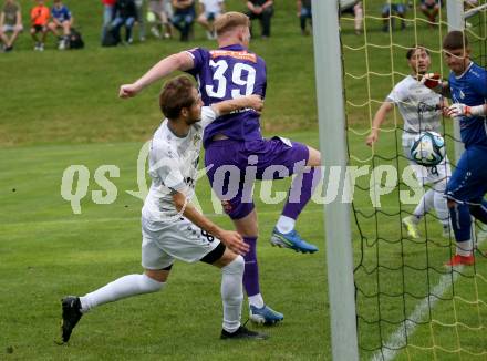 Fussball Bundesliga. Testspiel. ASKOE Koettmannsdorf gegen SK Austria Klagenfurt. Jonas Arweiler (Austria KLagenfurt). Koettmannsdorf, am 19.7.2023.
Foto: Kuess



---
pressefotos, pressefotografie, kuess, qs, qspictures, sport, bild, bilder, bilddatenbank