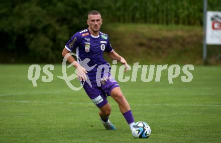 Fussball Bundesliga. Testspiel. ASKOE Koettmannsdorf gegen SK Austria Klagenfurt.  Turgay Gemicibasi (Austria KLagenfurt). Koettmannsdorf, am 19.7.2023.
Foto: Kuess



---
pressefotos, pressefotografie, kuess, qs, qspictures, sport, bild, bilder, bilddatenbank