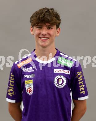 Fussball Bundesliga. SK Austria Klagenfurt. Mannschaftsfototermin. Portrait.   Matthias Dollinger .  Klagenfurt, am 10.7.2023.
Foto: Kuess






---
pressefotos, pressefotografie, kuess, qs, qspictures, sport, bild, bilder, bilddatenbank