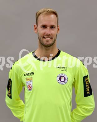 Fussball Bundesliga. SK Austria Klagenfurt. Mannschaftsfototermin. Portrait.   Marco Knaller .  Klagenfurt, am 10.7.2023.
Foto: Kuess






---
pressefotos, pressefotografie, kuess, qs, qspictures, sport, bild, bilder, bilddatenbank