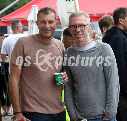 Fussball OEFB Cup. ASK gegen Admira Wacker. Walter Kogler, Peter Stoeger,. Klagenfurt, am 23.7.2023.
Foto: Kuess
---
pressefotos, pressefotografie, kuess, qs, qspictures, sport, bild, bilder, bilddatenbank