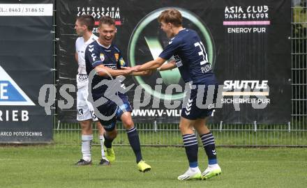 Fussball OEFB Cup. ASK gegen Admira Wacker. Torjubel Lukas Malicsek, David Puczka (Admira Wacker). Klagenfurt, am 23.7.2023.
Foto: Kuess
---
pressefotos, pressefotografie, kuess, qs, qspictures, sport, bild, bilder, bilddatenbank