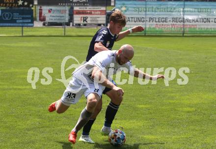 Fussball OEFB Cup. ASK gegen Admira Wacker.  Marko Mrsic (ASK), David Puczka (Admira Wacker). Klagenfurt, am 23.7.2023.
Foto: Kuess
---
pressefotos, pressefotografie, kuess, qs, qspictures, sport, bild, bilder, bilddatenbank