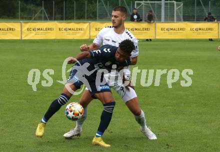 Fussball OEFB Cup. ASK gegen Admira Wacker. Kirik Hristov Ristoskov (ASK), Reinhard Azubuike Young (Admira Wacker). Klagenfurt, am 23.7.2023.
Foto: Kuess
---
pressefotos, pressefotografie, kuess, qs, qspictures, sport, bild, bilder, bilddatenbank