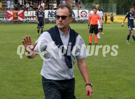 Fussball OEFB Cup. ASK gegen Admira Wacker.  Trainer Dietmar Thuller  (ASK).. Klagenfurt, am 23.7.2023.
Foto: Kuess
---
pressefotos, pressefotografie, kuess, qs, qspictures, sport, bild, bilder, bilddatenbank