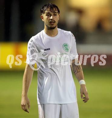 Fussball Kaerntner Liga. Lendorf gegen Landskron.   Nemanja Lukic (Landskron). Lendorf, am 4.8.2023.
Foto: Kuess



---
pressefotos, pressefotografie, kuess, qs, qspictures, sport, bild, bilder, bilddatenbank