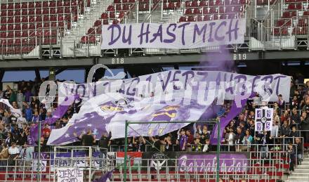 Fussball Bundesliga. SK Austria Klagenfurt gegen WAC. Fans  (Klagenfurt).  Klagenfurt, am 9.8.2023.
Foto: Kuess
---
pressefotos, pressefotografie, kuess, qs, qspictures, sport, bild, bilder, bilddatenbank