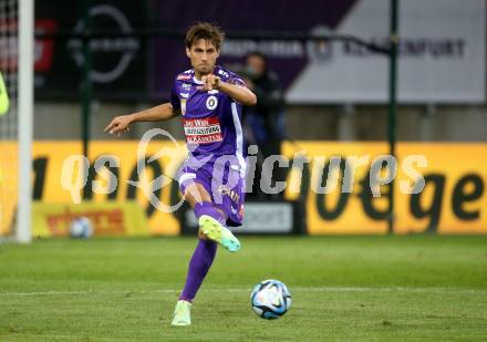 Fussball Bundesliga. SK Austria Klagenfurt gegen WAC. Thorsten Mahrer  (Klagenfurt).  Klagenfurt, am 9.8.2023.
Foto: Kuess
---
pressefotos, pressefotografie, kuess, qs, qspictures, sport, bild, bilder, bilddatenbank